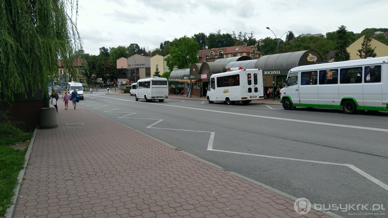 Przystanek autobusowy Bochnia pl. gen. Pułaskiego