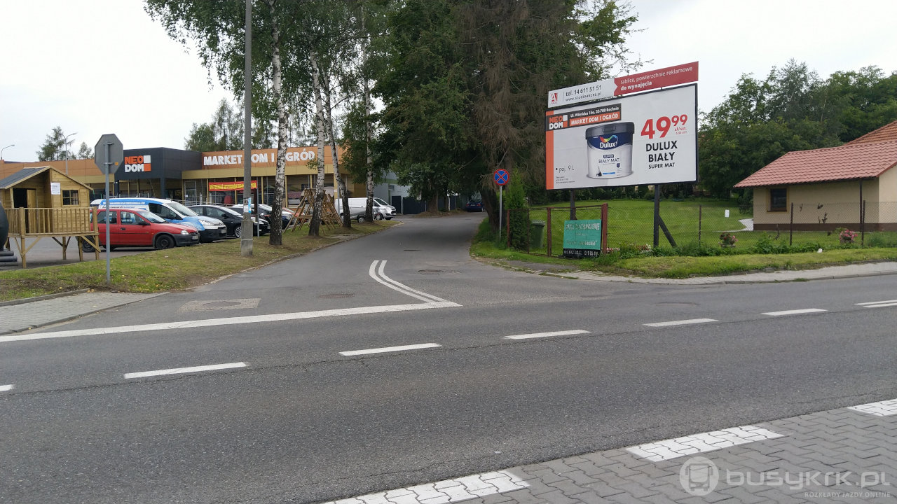 Przystanek autobusowy Bochnia ul. Wiśnicka