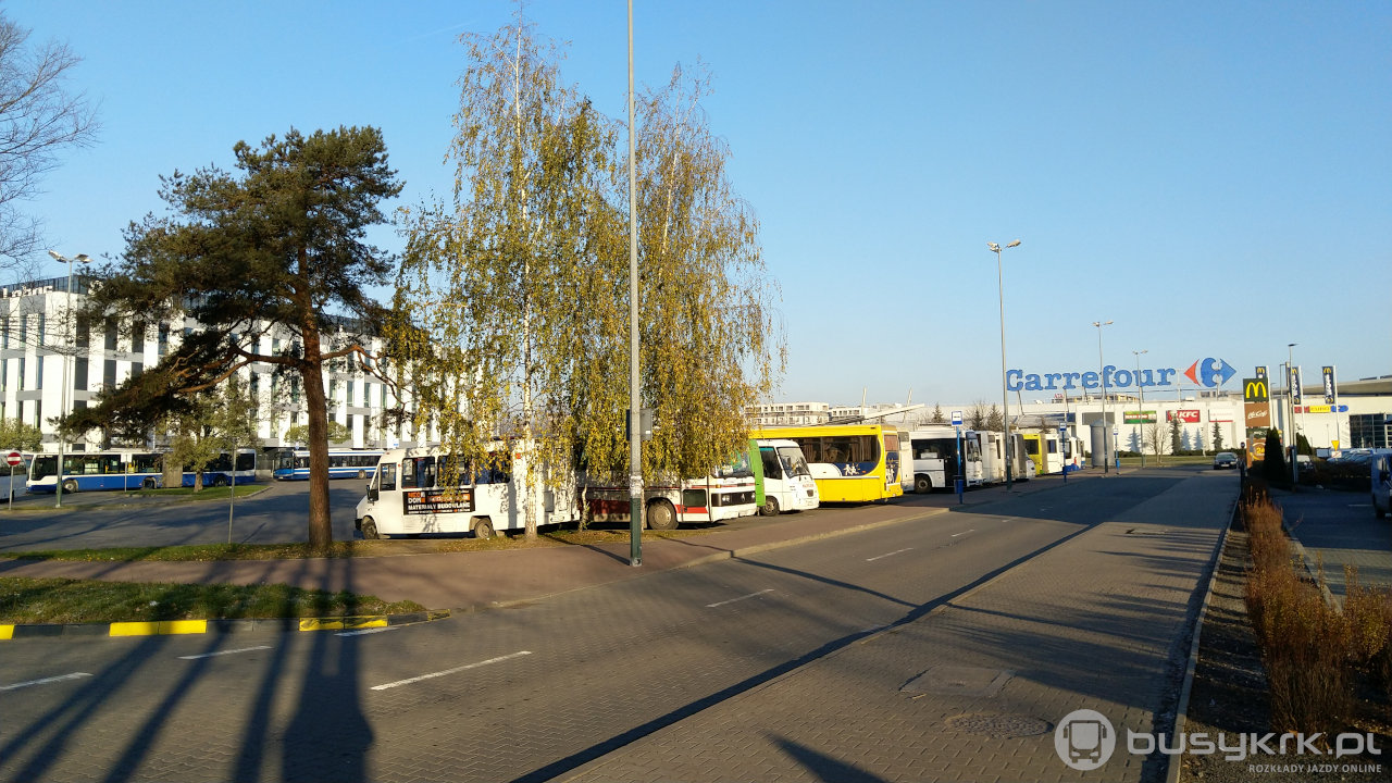 Przystanek autobusowy Kraków Czyżyny Dworzec