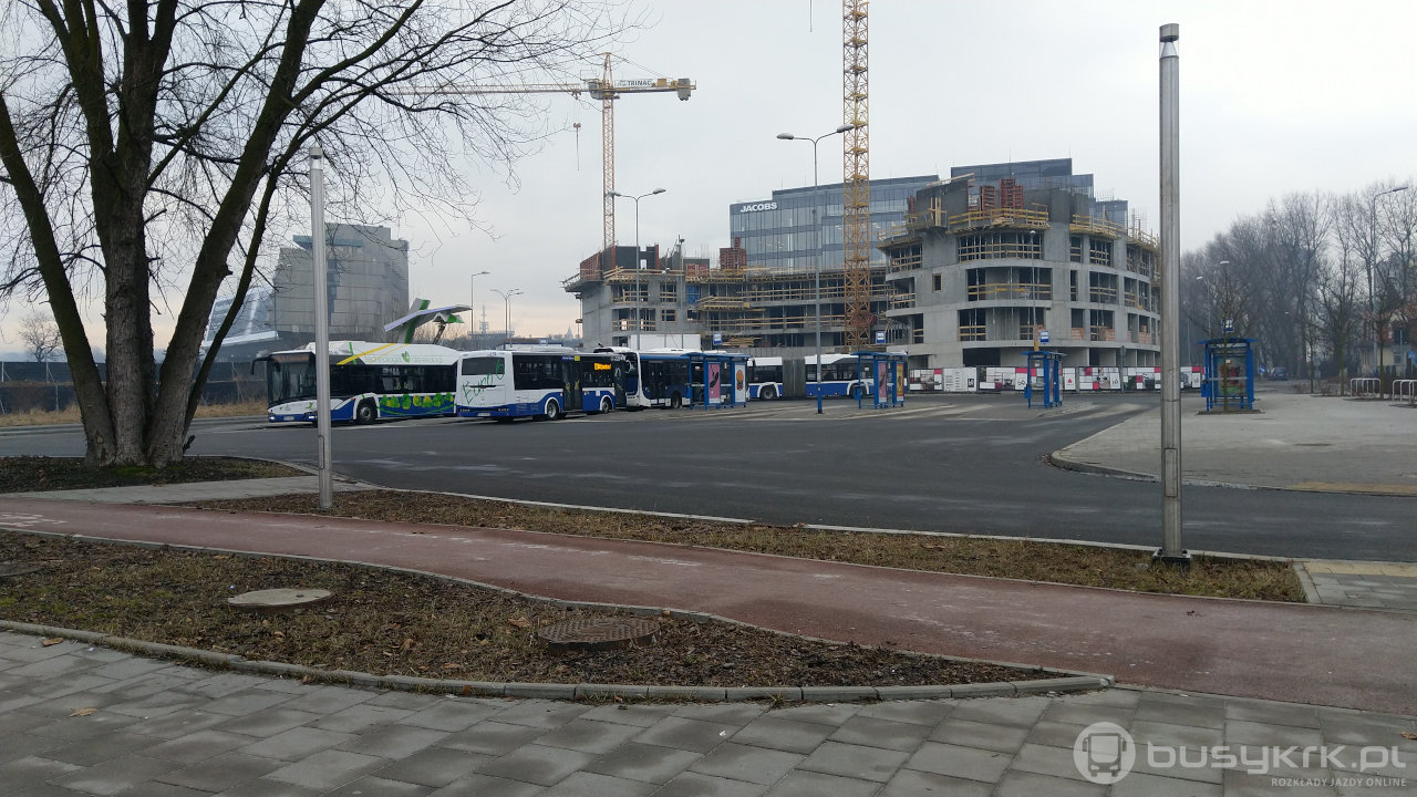 Przystanek autobusowy (p臋tla autobusowa) Osiedle Podwawelskie dla linii 252