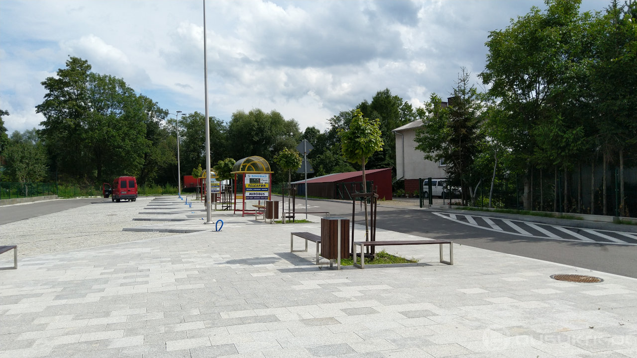 Przystanek autobusowy Limanowa Dworzec G艂贸wny