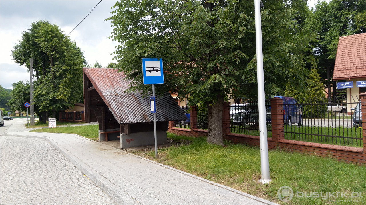 Przystanek autobusowy Szczyrzyc Szczyrzyc